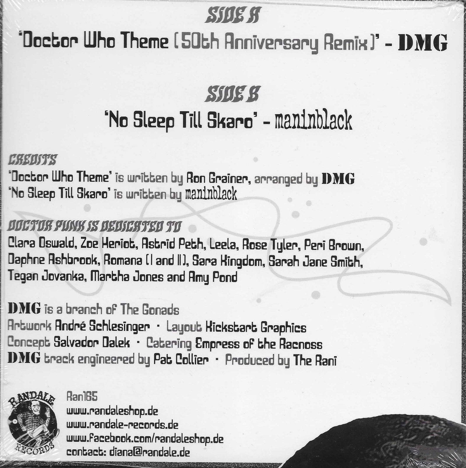 Back cover of RAN 165